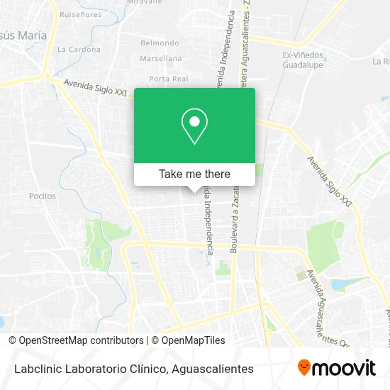 Labclinic Laboratorio Clínico map