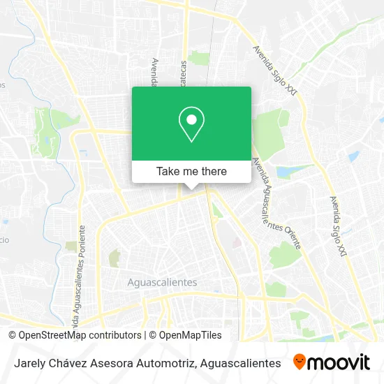 Jarely Chávez Asesora Automotriz map