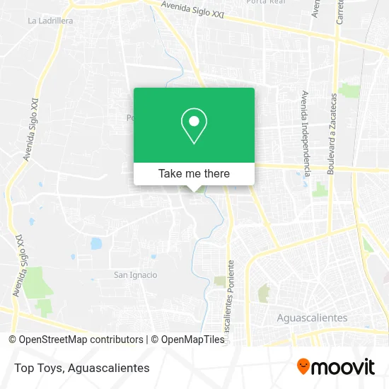 Top Toys map