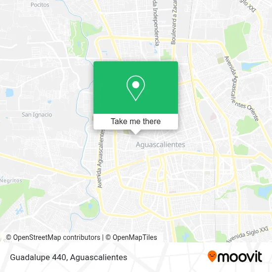 Guadalupe 440 map