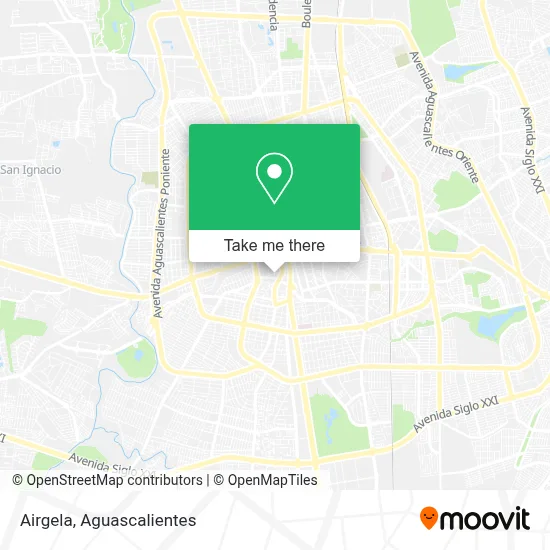 Airgela map