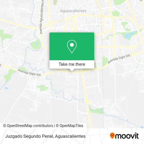 Juzgado Segundo Penal map