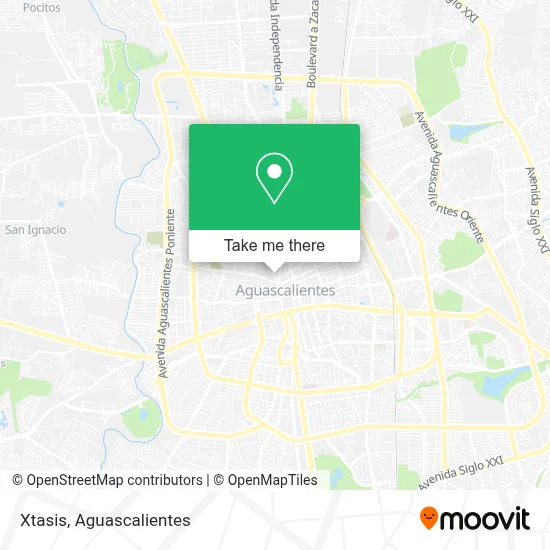 Xtasis map