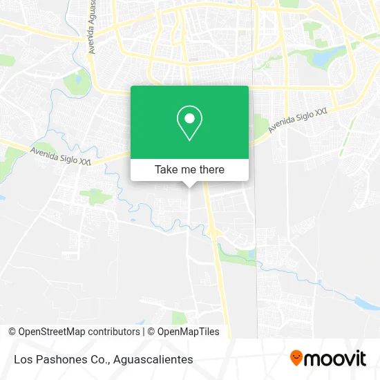Los Pashones Co. map