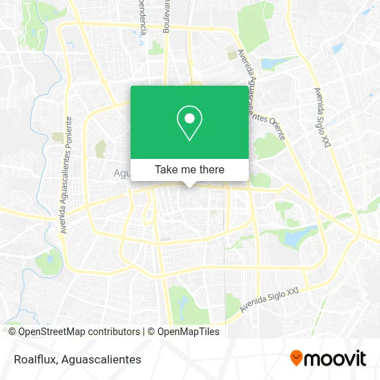 Roalflux map