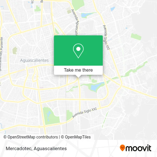 Mercadotec map