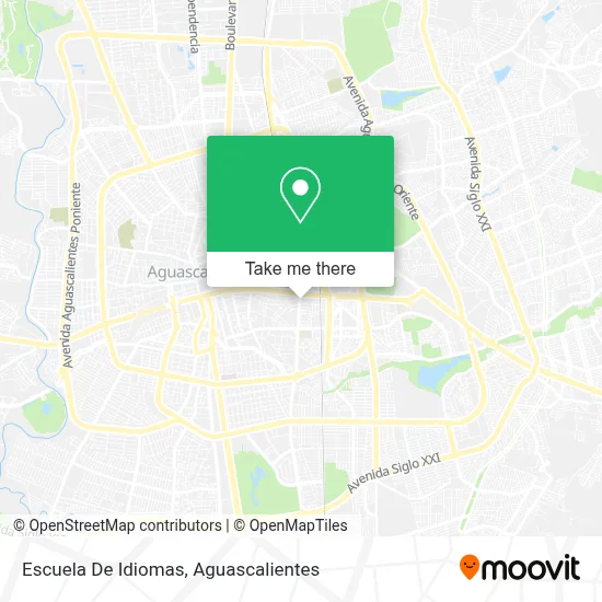 Escuela De Idiomas map