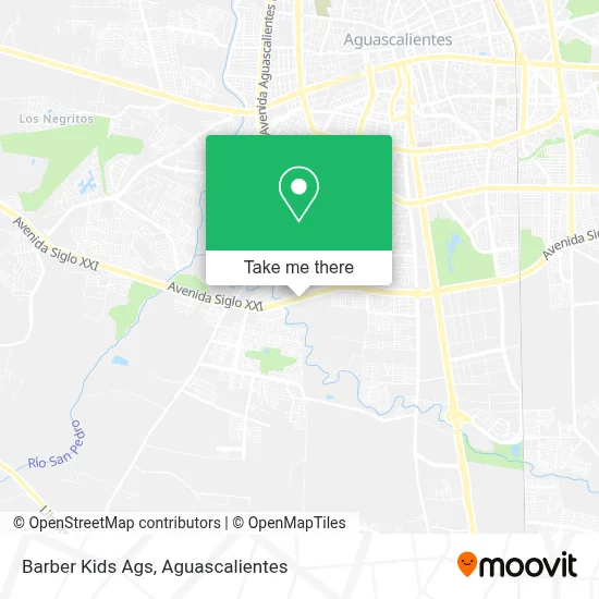 Barber Kids Ags map