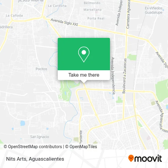 Nits Arts map