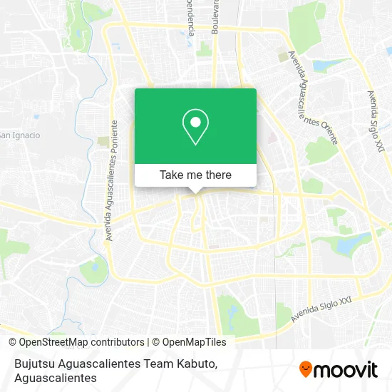 Bujutsu Aguascalientes Team Kabuto map