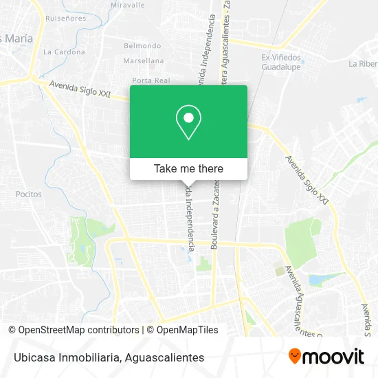 Ubicasa Inmobiliaria map