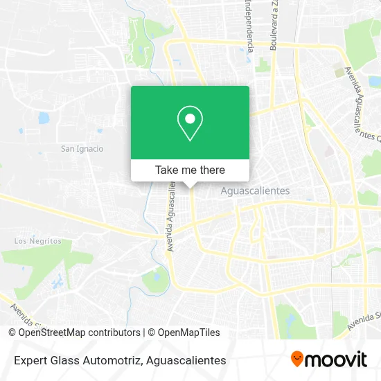 Expert Glass Automotriz map