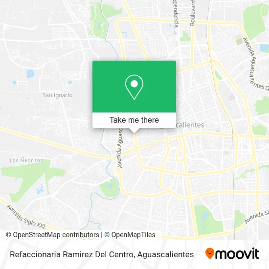 Refaccionaria Ramirez Del Centro map