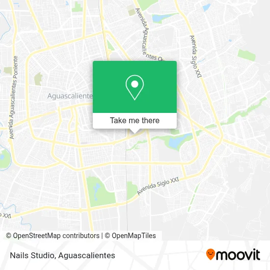 Nails Studio map