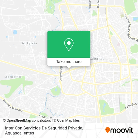 Inter-Con Servicios De Seguridad Privada map