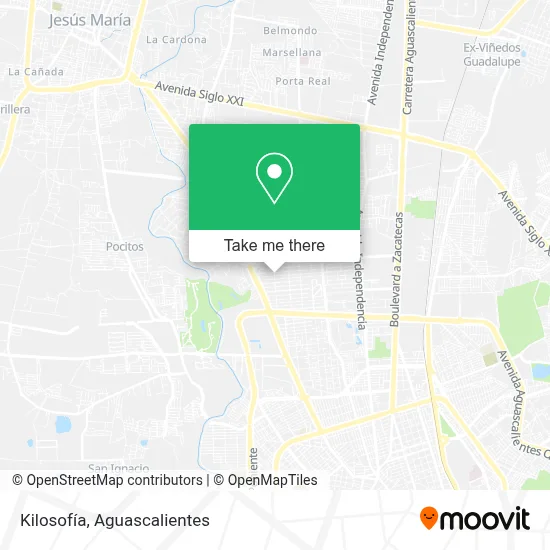 Kilosofía map