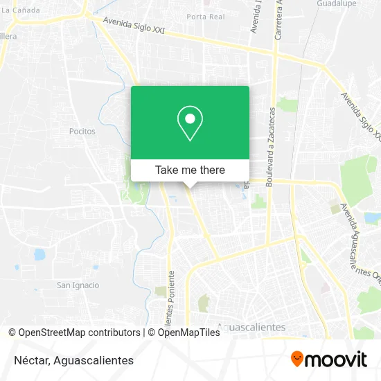 Néctar map