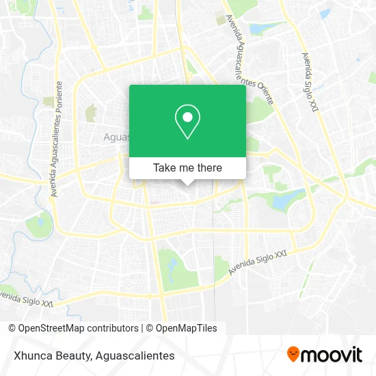 Xhunca Beauty map