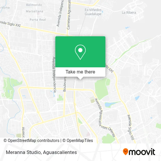 Meranna Studio map