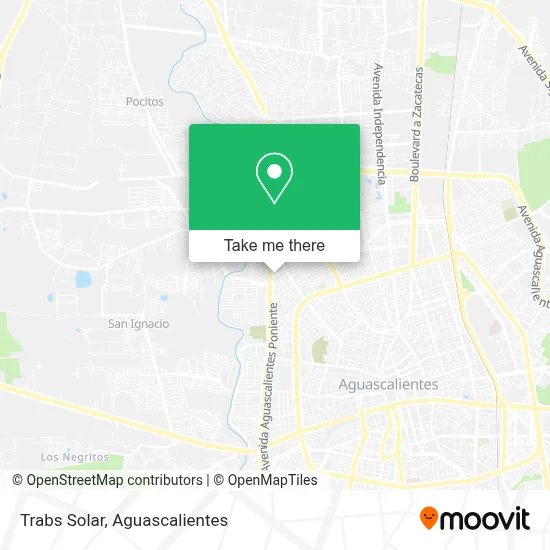 Trabs Solar map