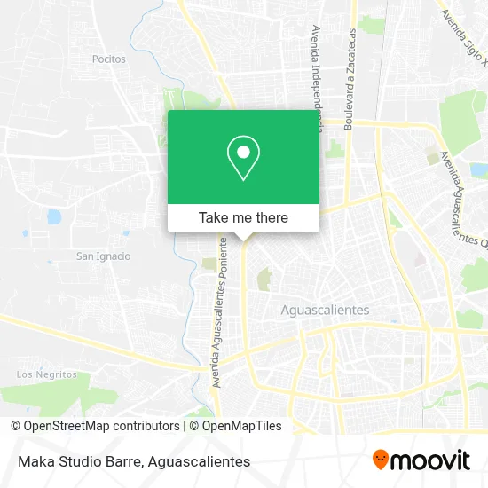 Maka Studio Barre map