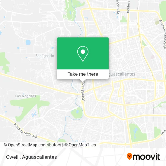 Cweill map