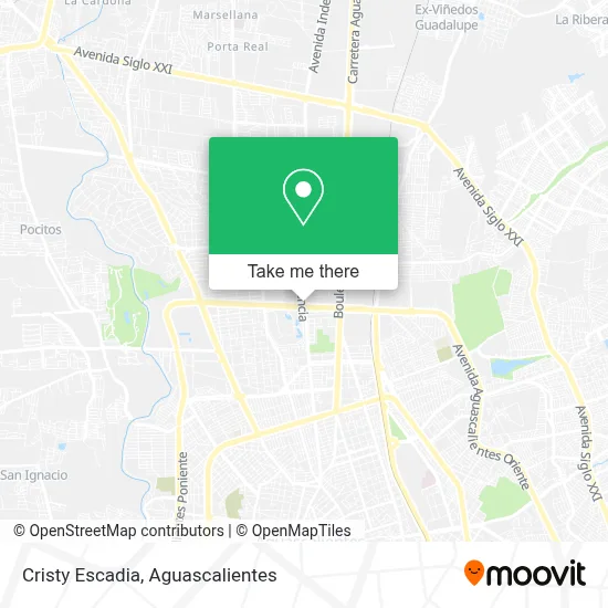 Cristy Escadia map