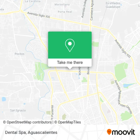 Dental Spa map