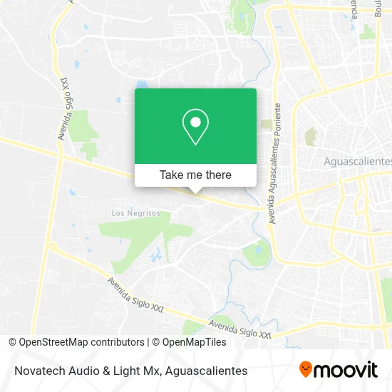 Novatech Audio & Light Mx map