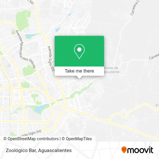 Zoológico Bar map