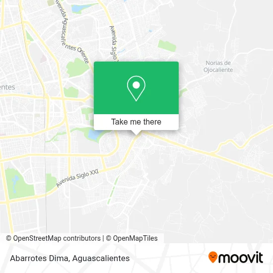 Abarrotes Dima map
