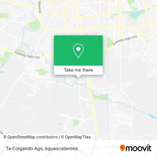 Ta-Colgando Ags map