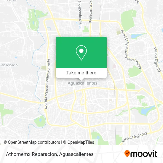 Athomemx Reparacion map