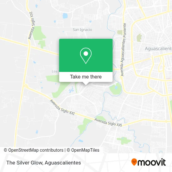 The Silver Glow map
