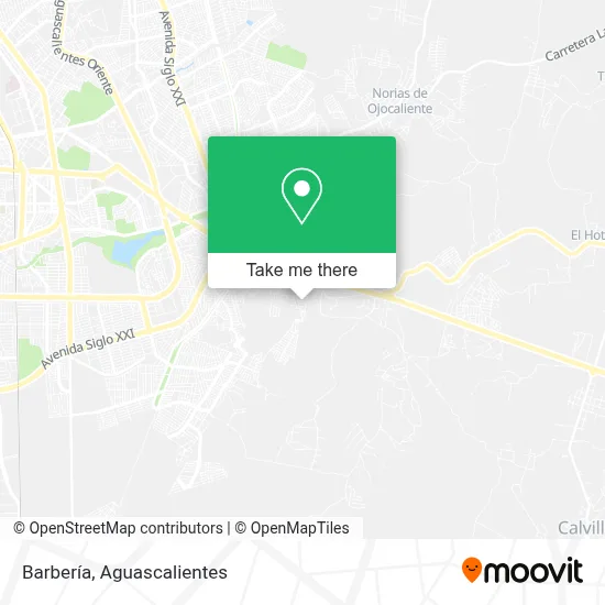 Barbería map