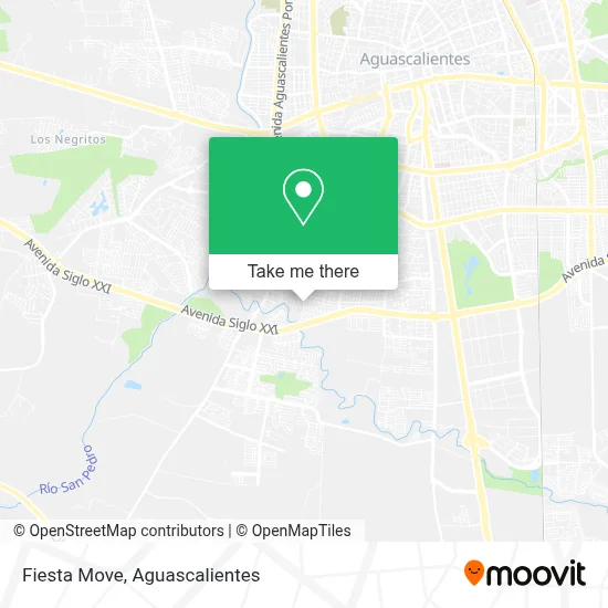 Fiesta Move map
