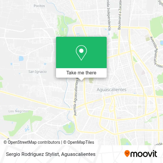 Sergio Rodriguez Stylist map