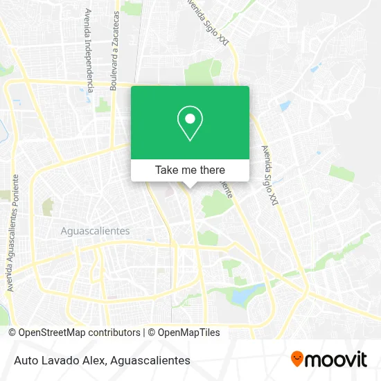 Auto Lavado Alex map