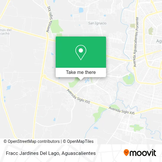 Fracc Jardines Del Lago map