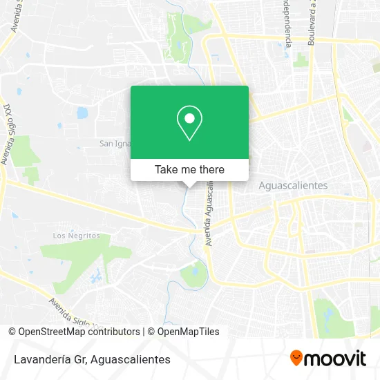 Lavandería Gr map