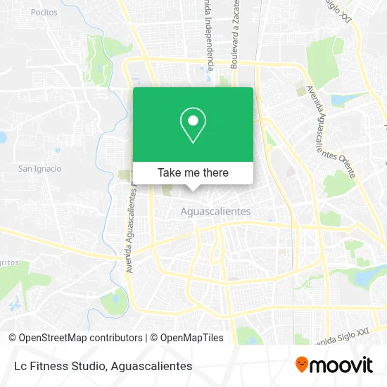 Lc Fitness Studio map