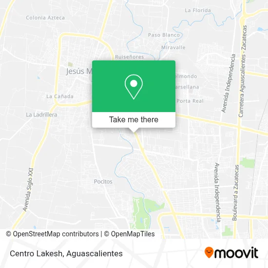 Centro Lakesh map