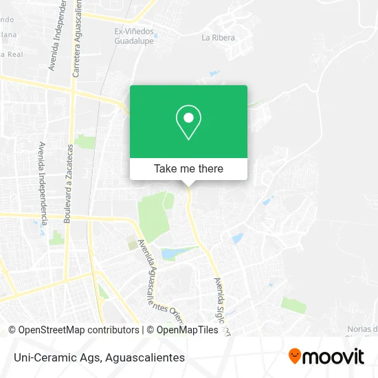 Uni-Ceramic Ags map
