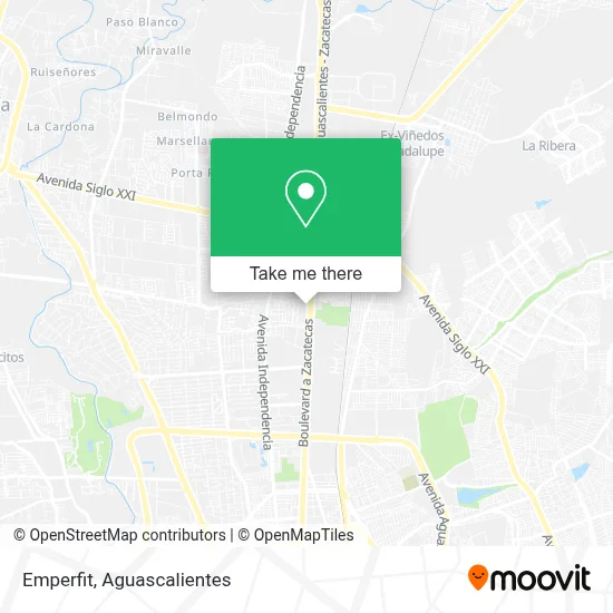 Emperfit map