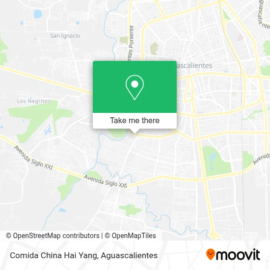 Comida China Hai Yang map