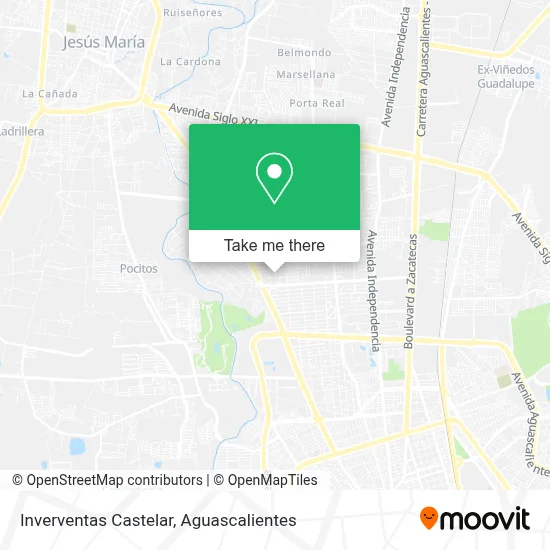 Inverventas Castelar map