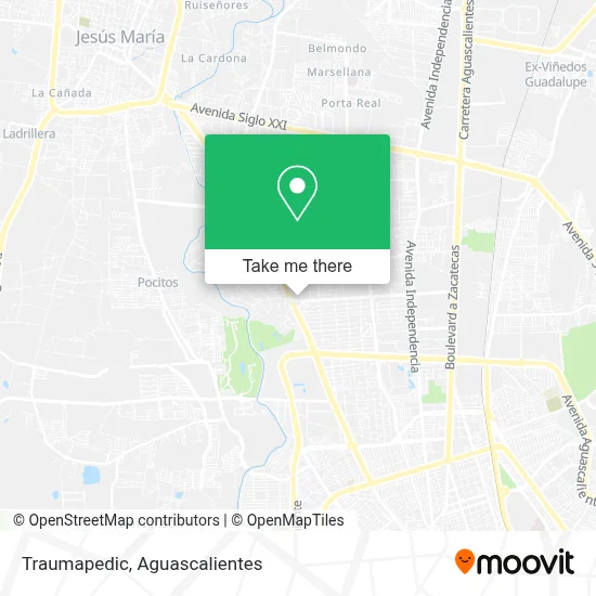 Traumapedic map