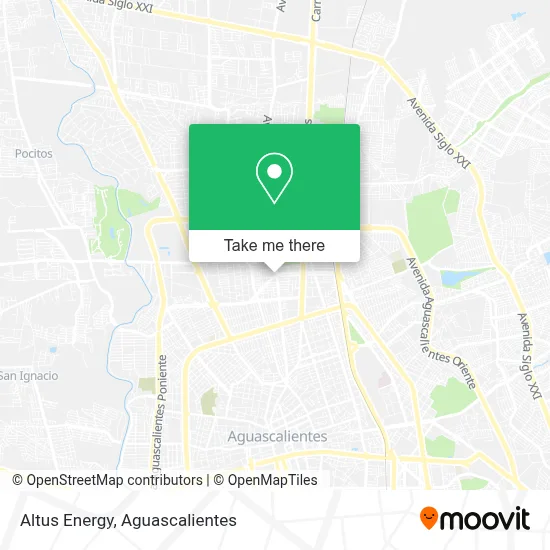 Altus Energy map