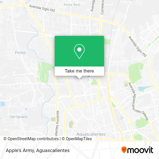 Apple's Army map