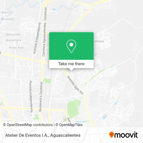 Atelier De Eventos I.A. map